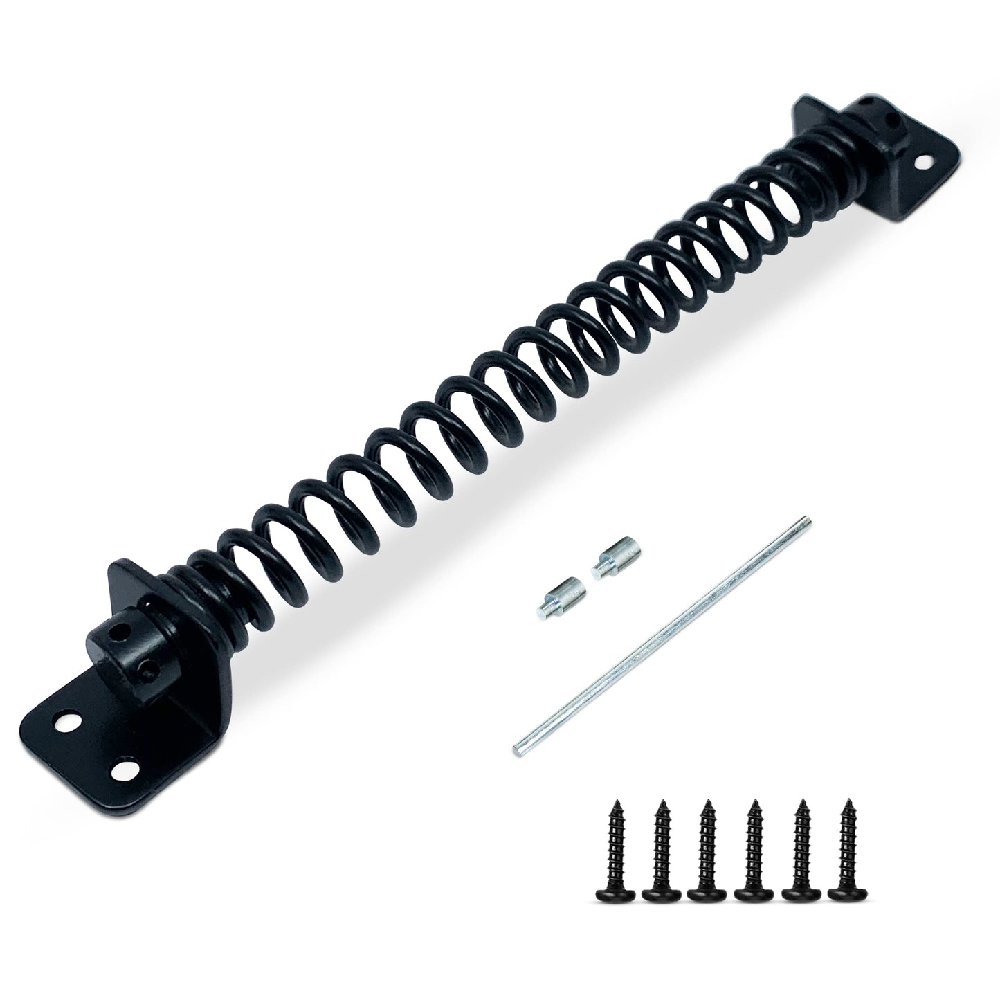 Gate Spring Closure for Wooden Gate | 8” Adjustable