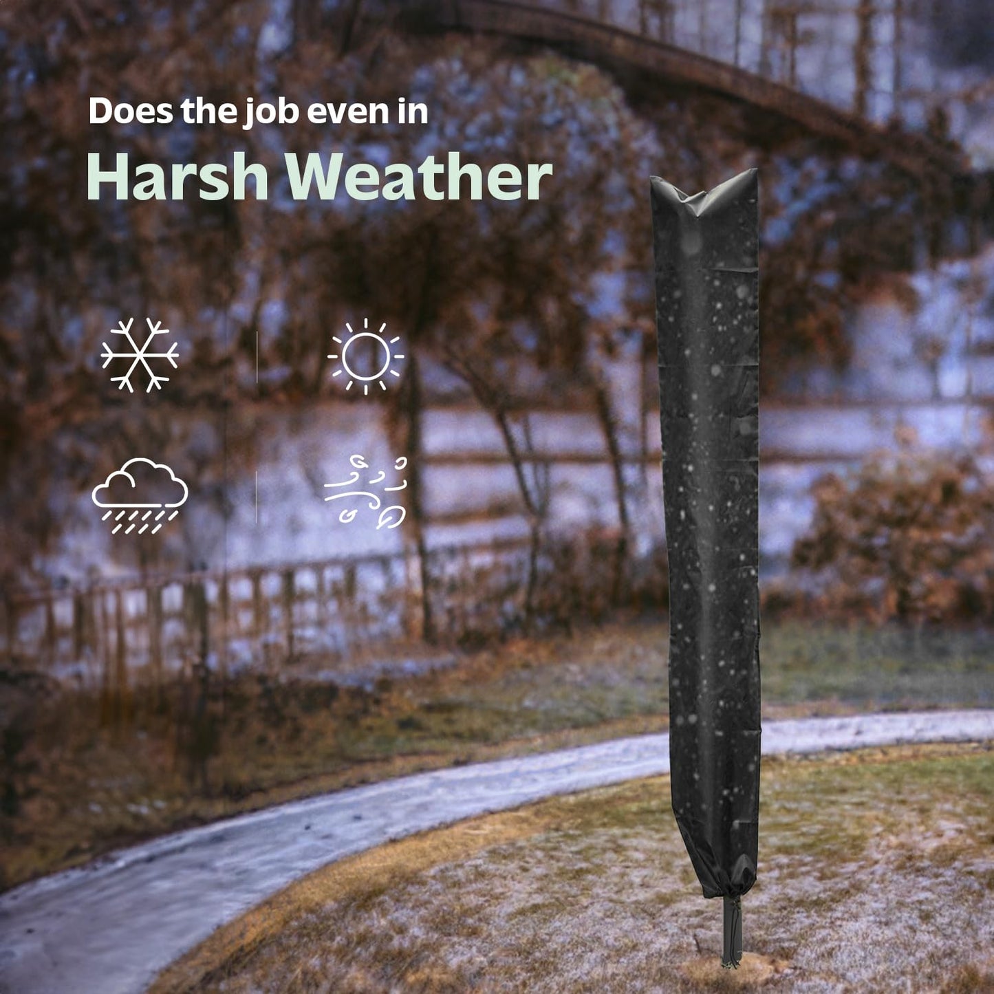 Rotary Washing Line Cover Waterproof Fabric