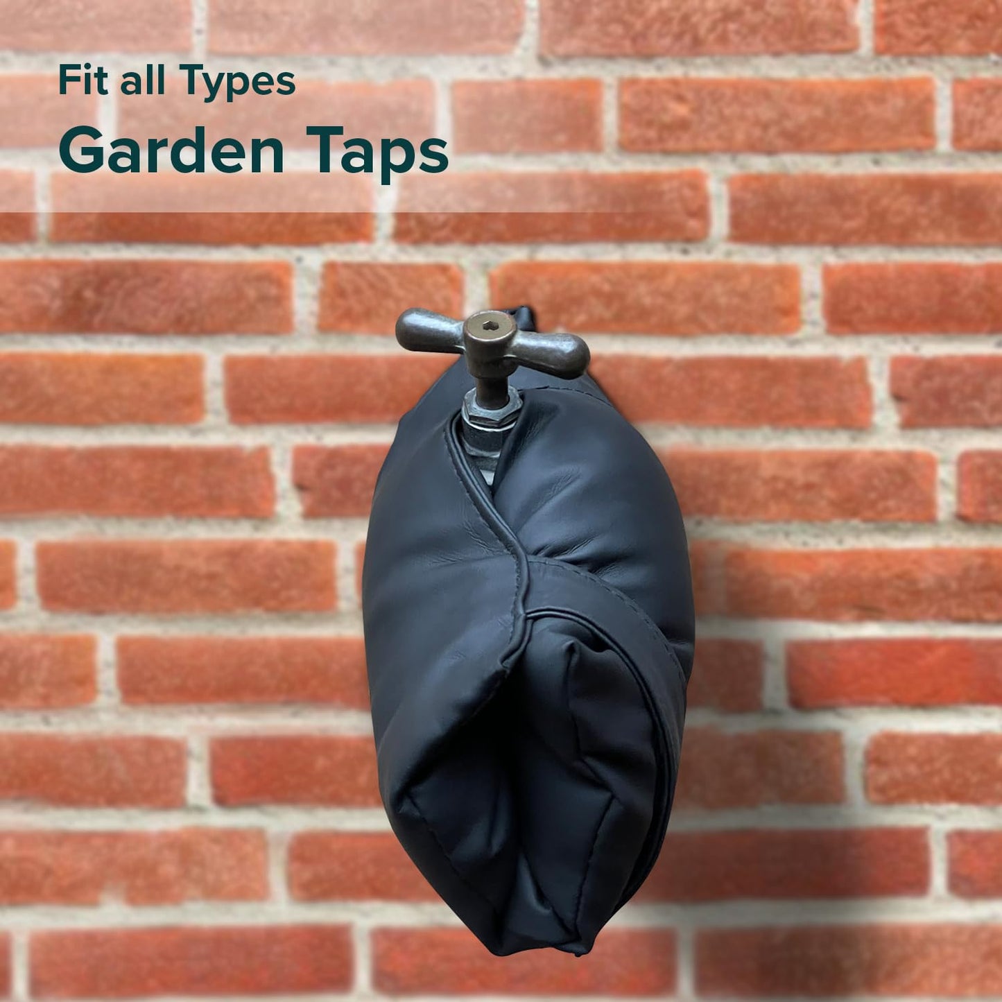 Leather Jacket Tap Cover for Outdoor Taps - Waterproof