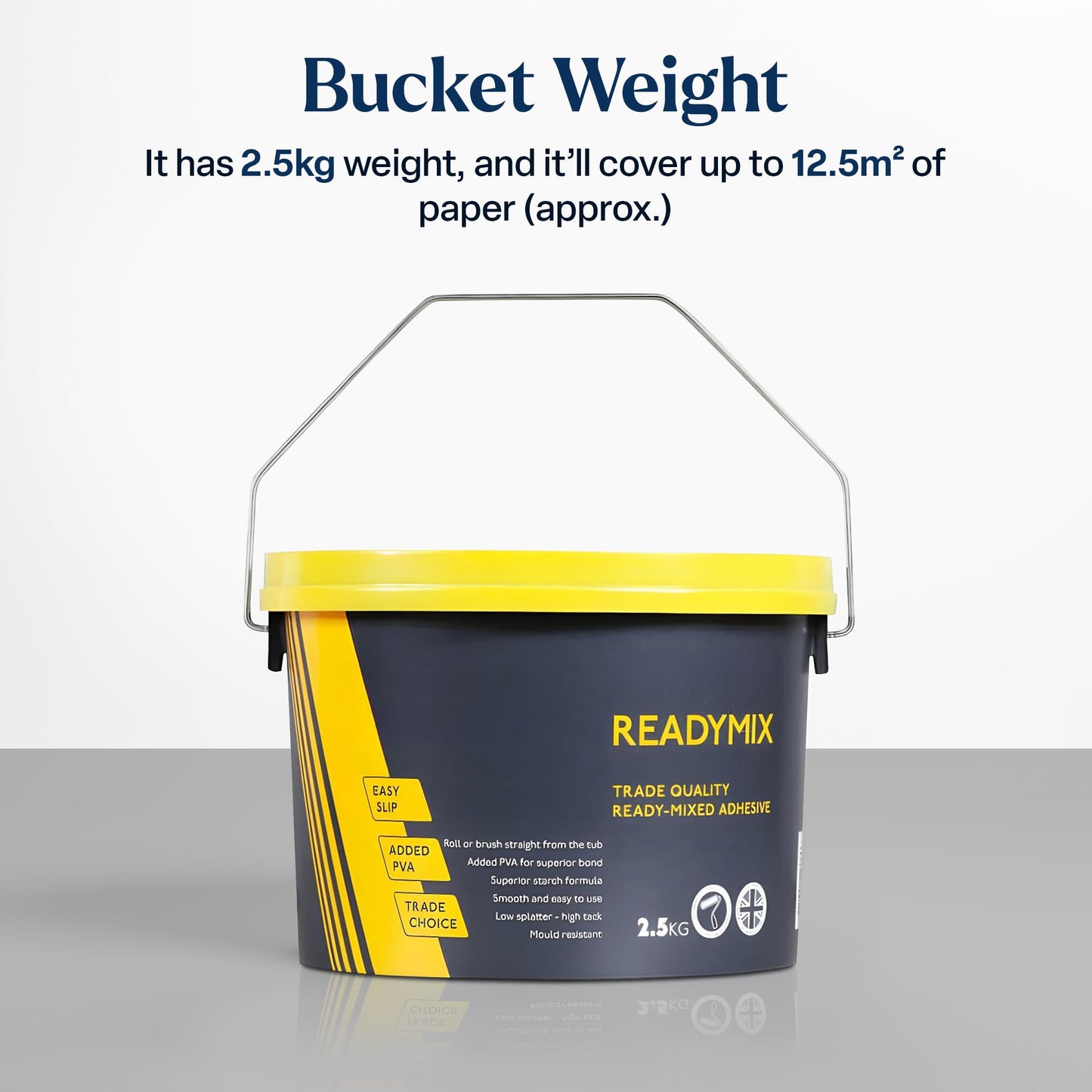 The Wall paste, Ready Mixed Wallpaper Adhesive (2.5 KG)