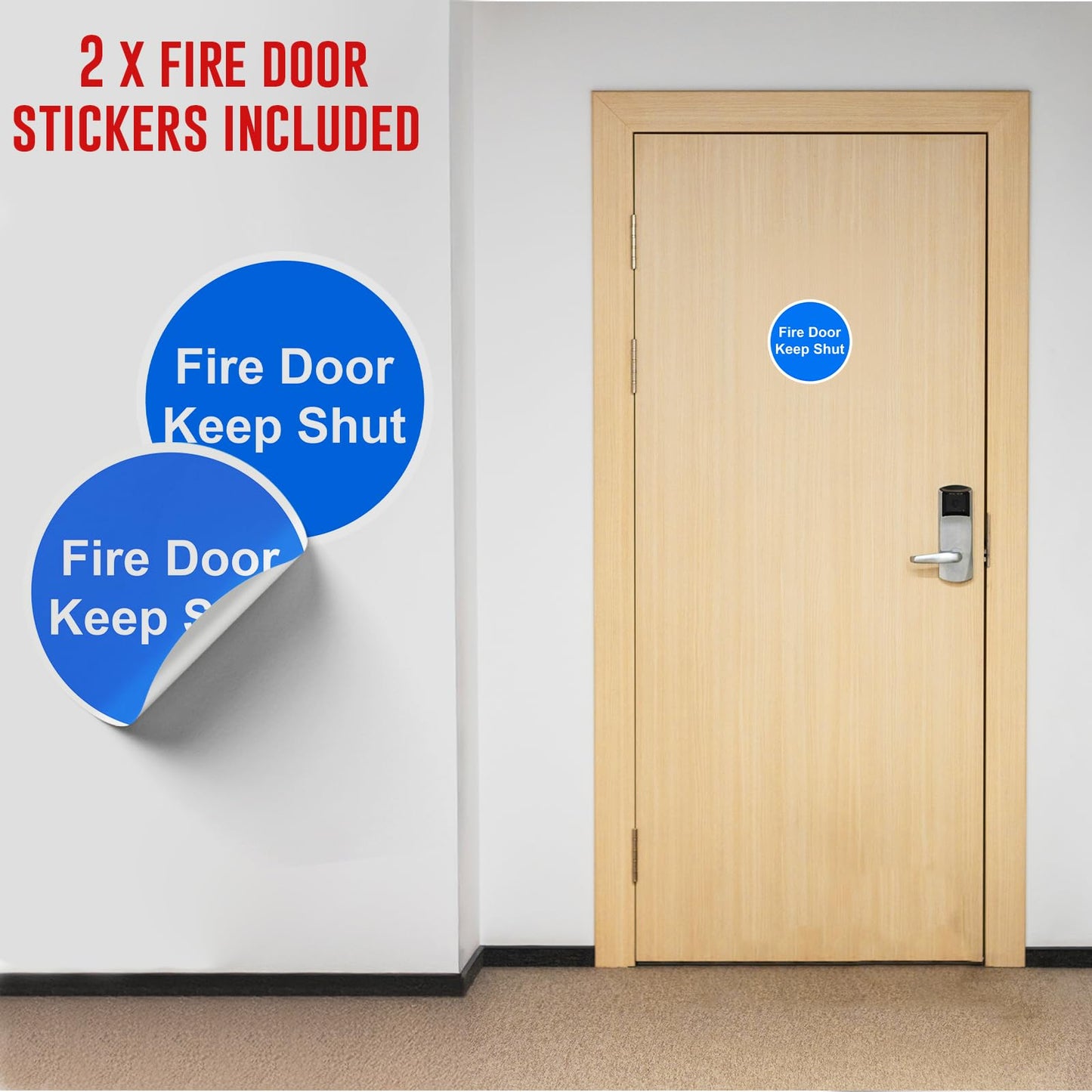 Intumescent Fire Door Seal Strip Pack of 2| 5.2 M Long