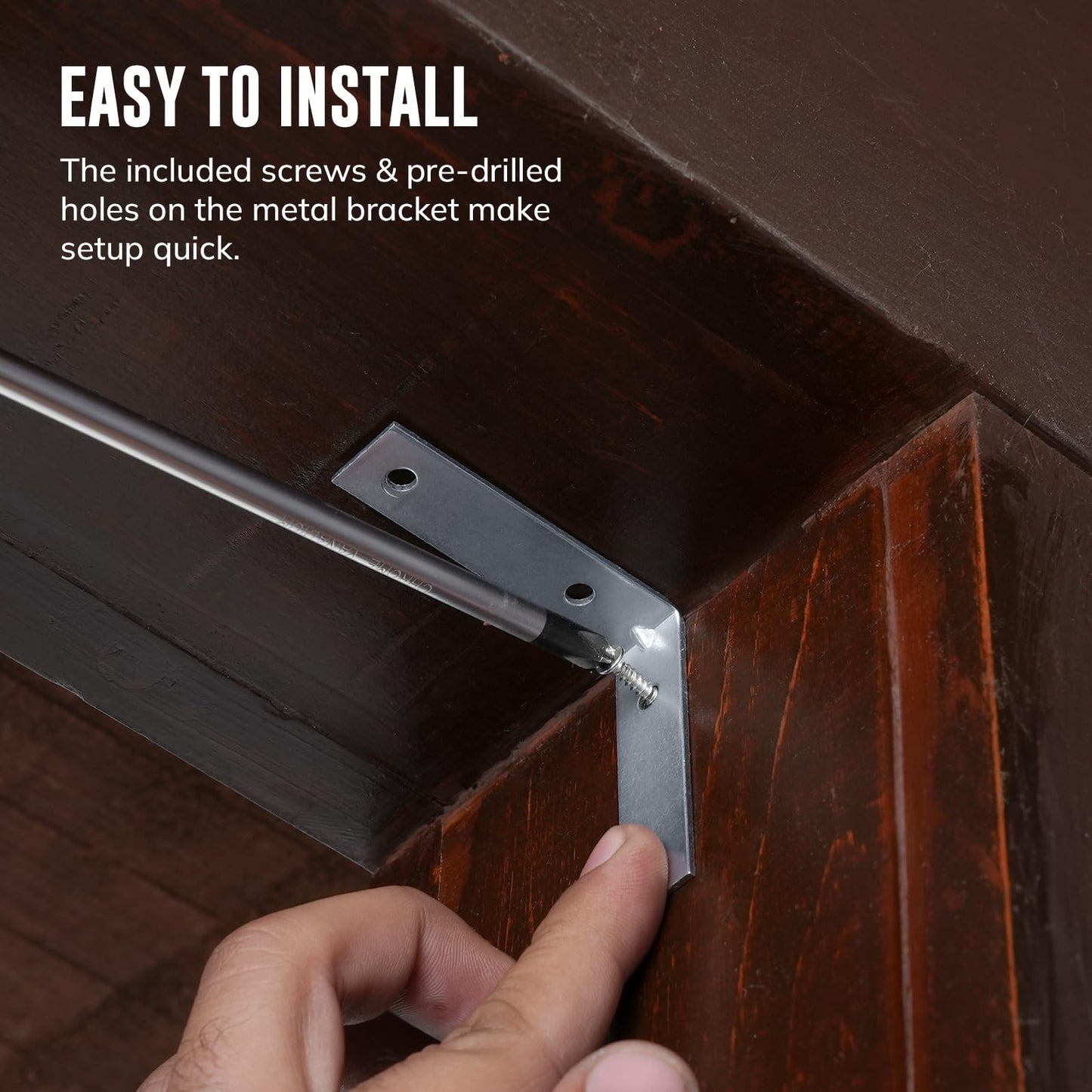 Galvanised Steel Angle Brackets for Wood