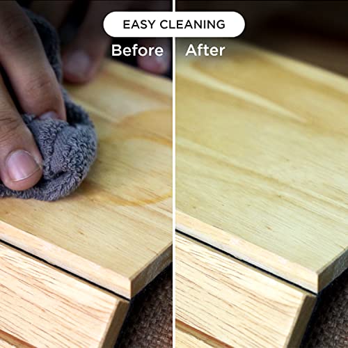 Pack of 2 Wooden Sofa Arm Table Tray