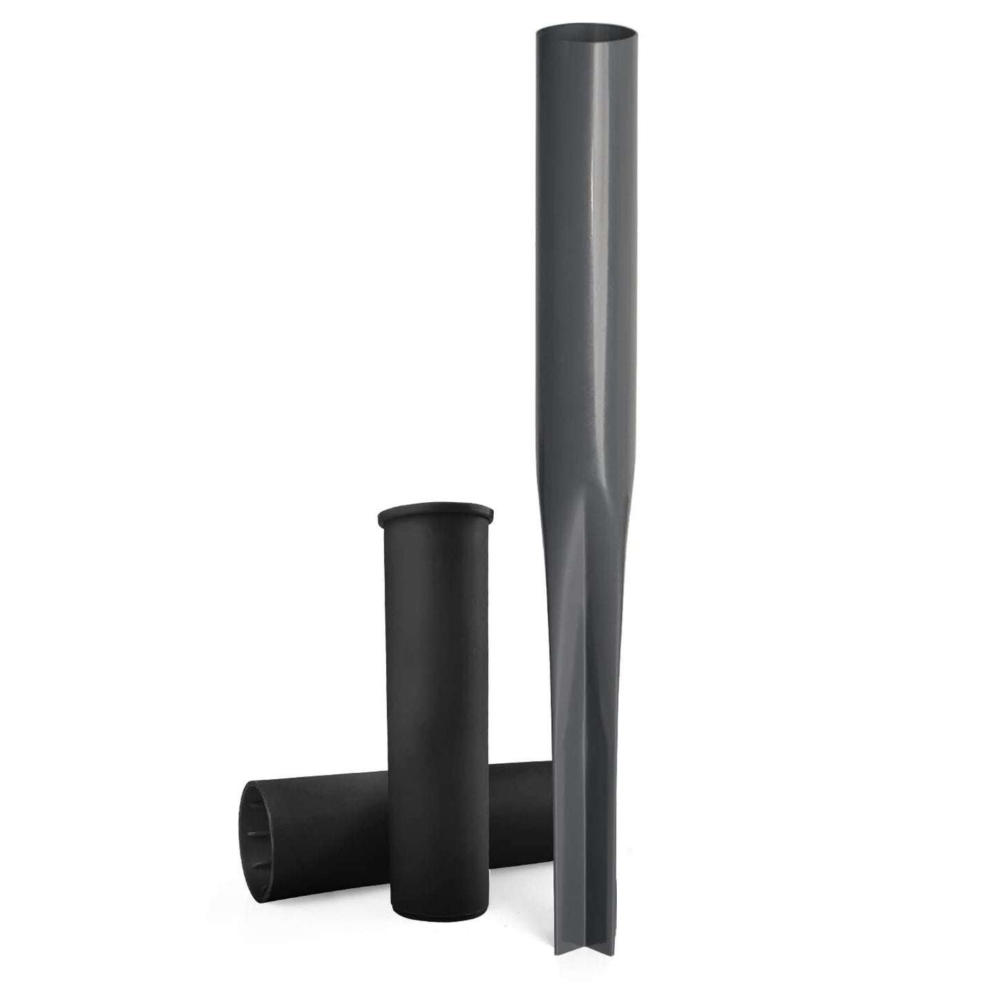 Metal Ground Spike for Rotary Washing Line | 2 Plastic Adapters