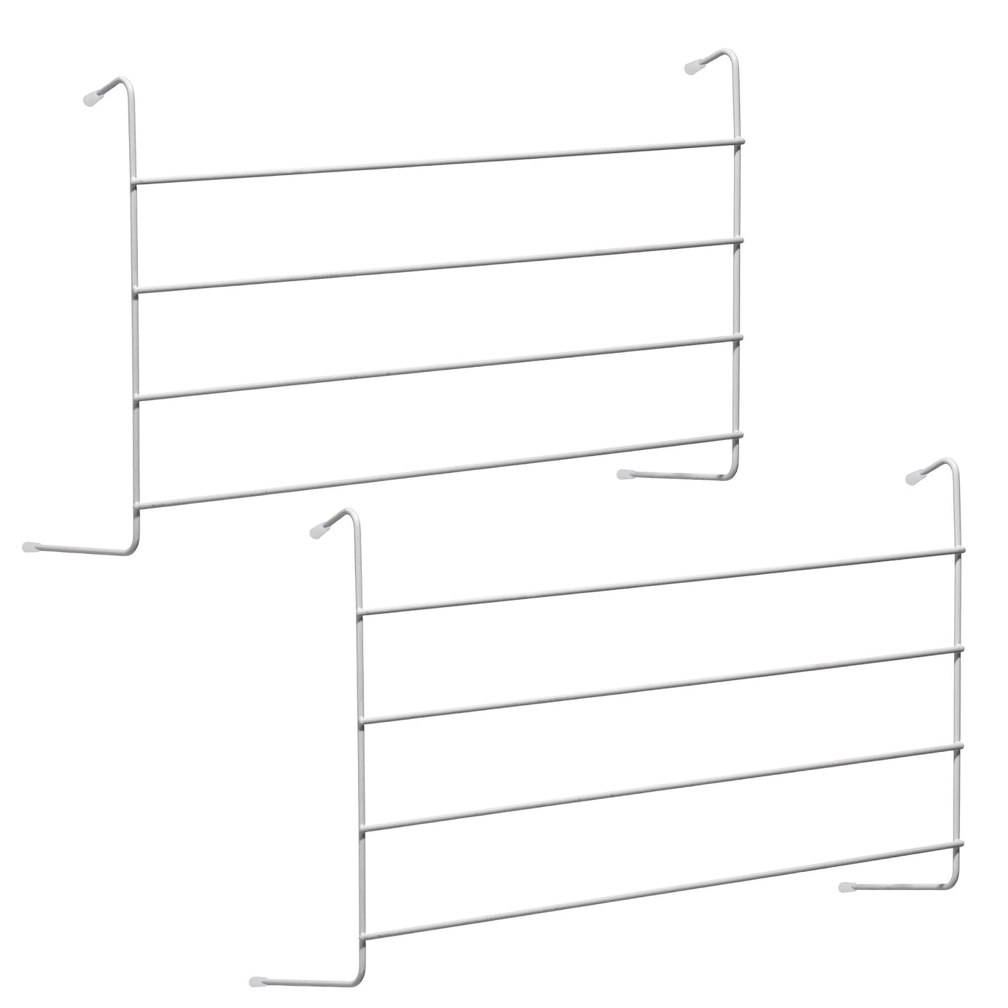 4 Tier Radiator Clothes Drying Rack - Indoor Clothes Airer (Pack of 2)