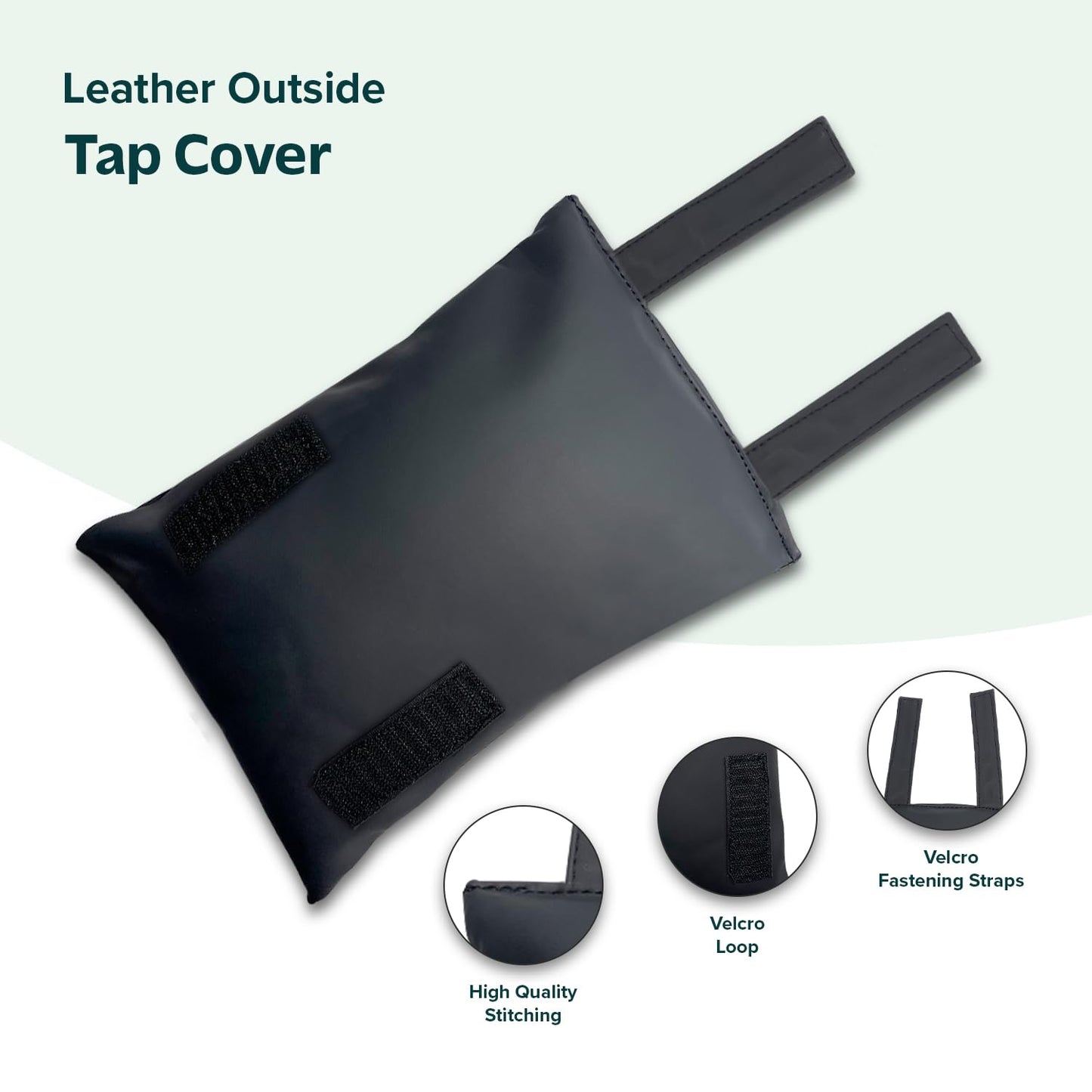 Leather Jacket Tap Cover for Outdoor Taps - Waterproof