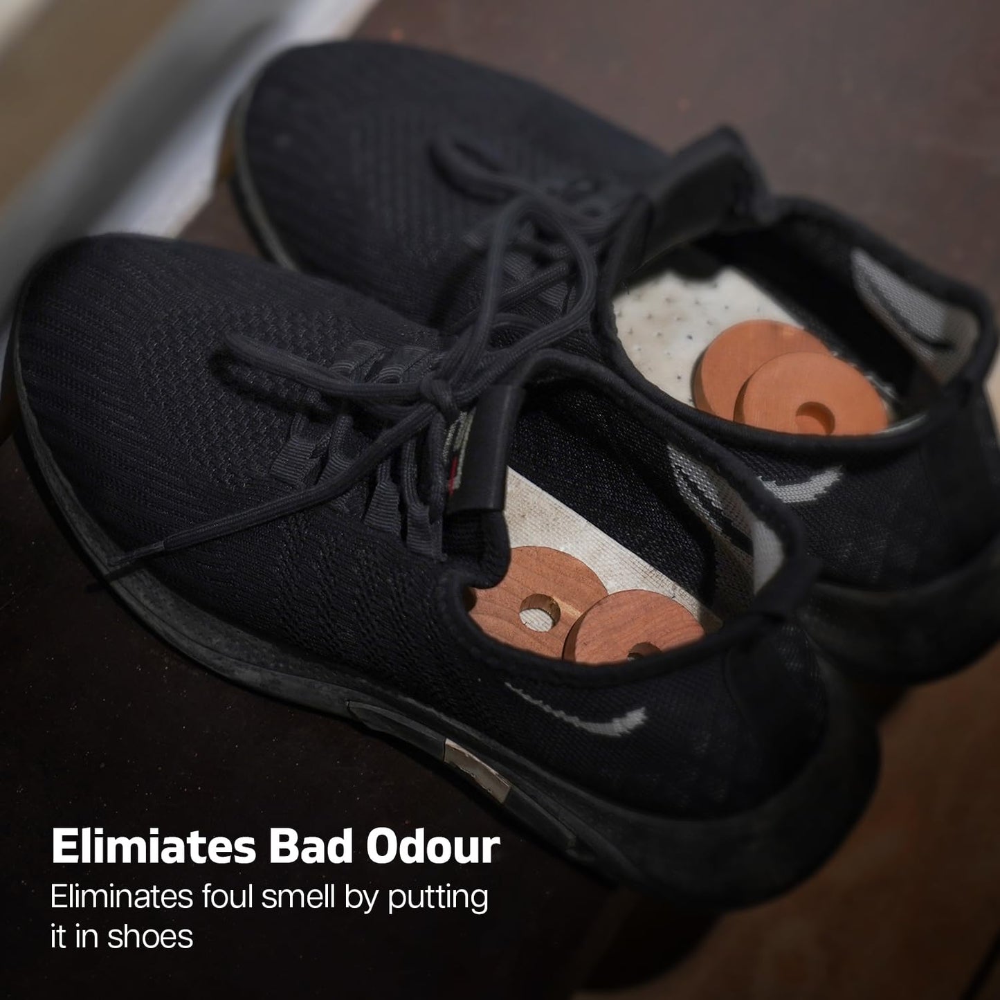 Moth Repellent for Wardrobes 48 Cedar Rings for Clothes, Drawers, Storage Boxes - 100% Natural Cedarwood Moth Repellent, Aromatic Insect Repellent & Moth Killer Cedar Wood Rings - Sandpaper Included