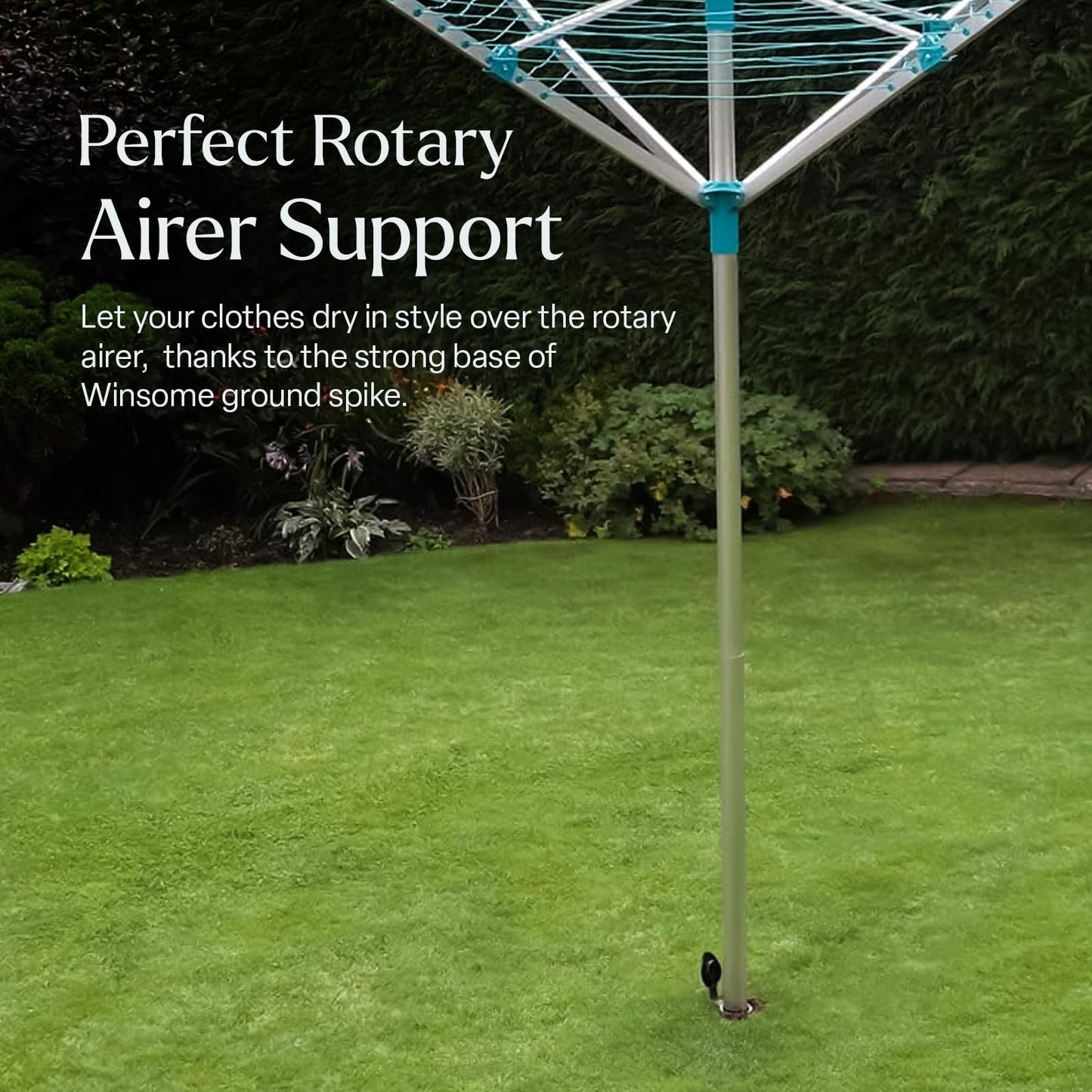 Heavy Duty Rotary Washing Line Spike (32mm and 40mm)