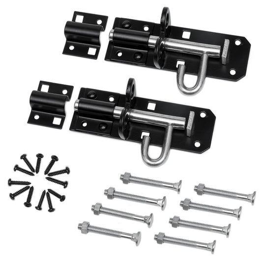 Brenton Bolt Door Lock - 2 Pack 100mm (4") Sliding