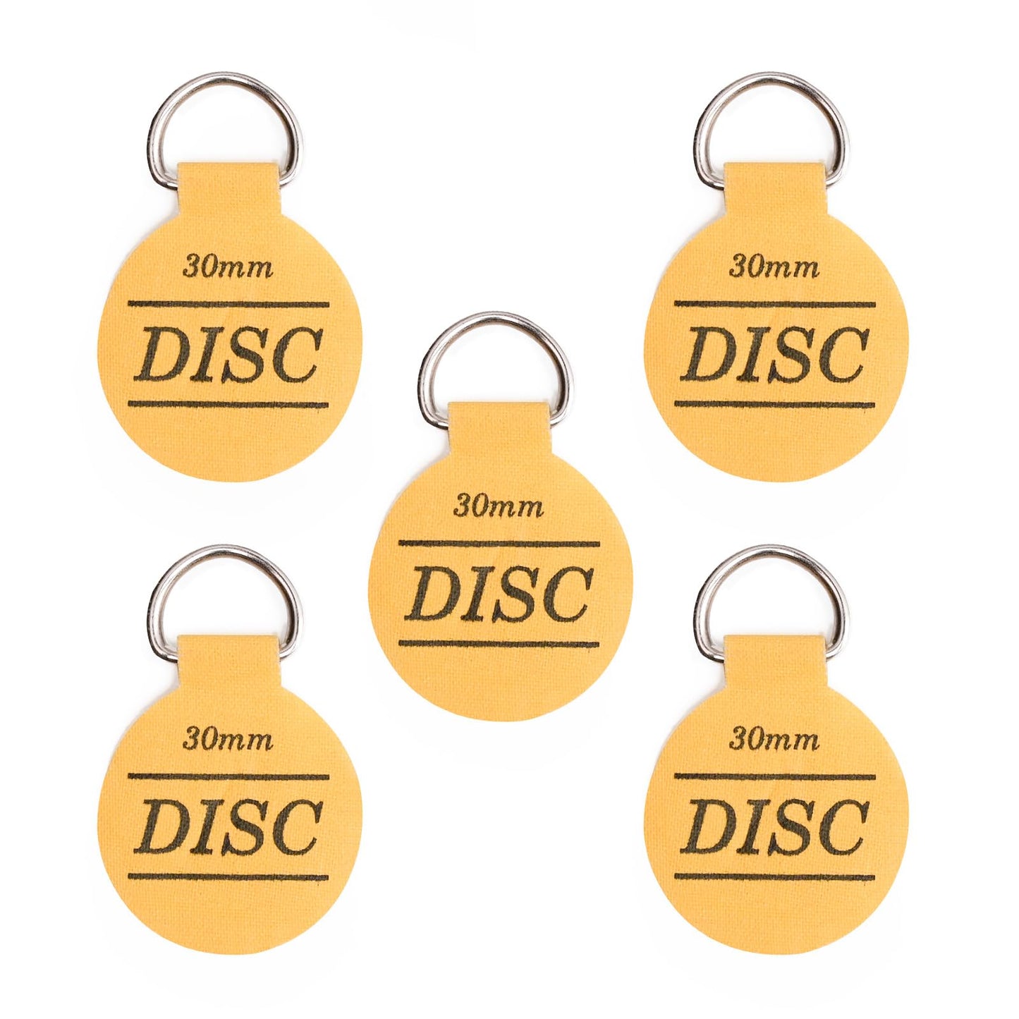 Wall Plate Hangers - Strong Invisible - Yellow, 30mm / 1.1''