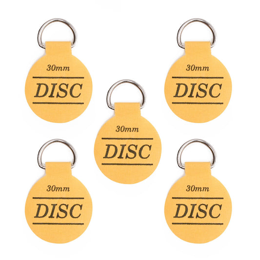 Wall Plate Hangers - Strong Invisible - Yellow, 30mm / 1.1''