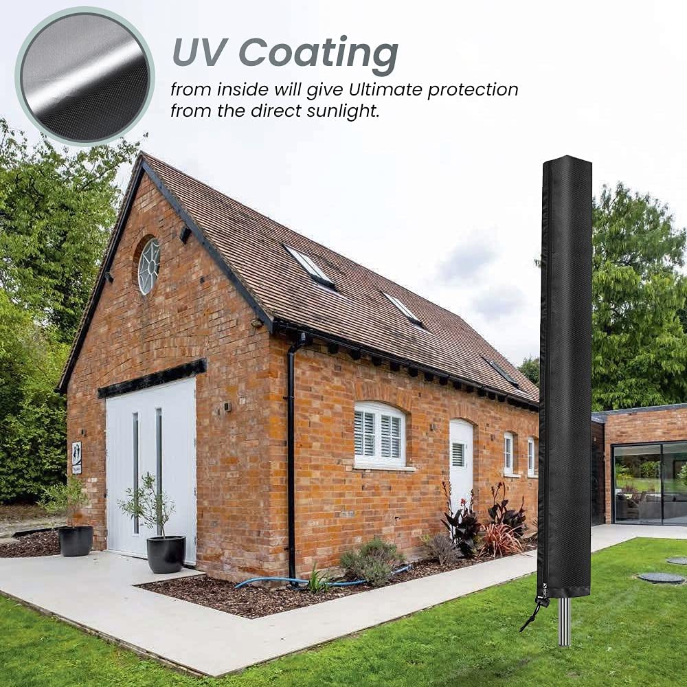 Rotary Washing Line Cover Waterproof Fabric - 165 x 15 x 15cm