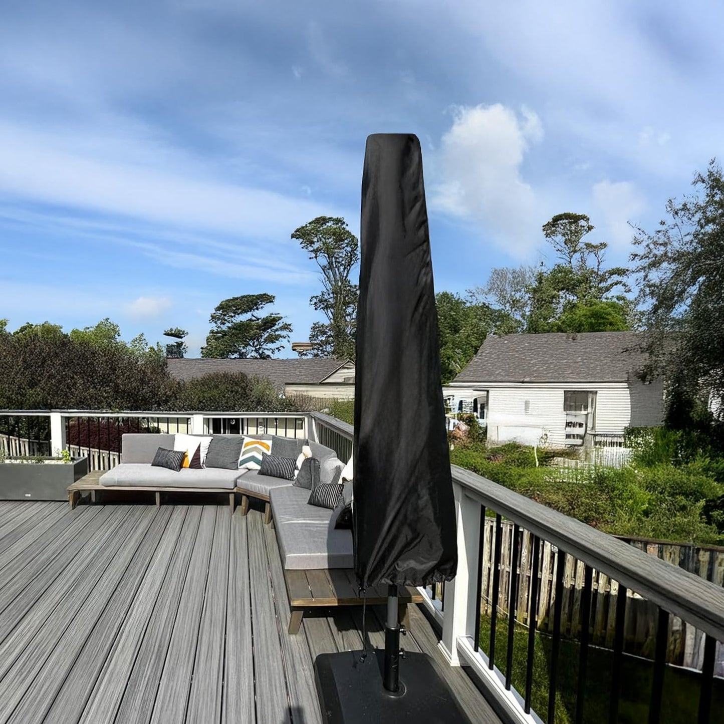 Parasol Covers Waterproof with Zipper (170 * 25 * 50 cm)