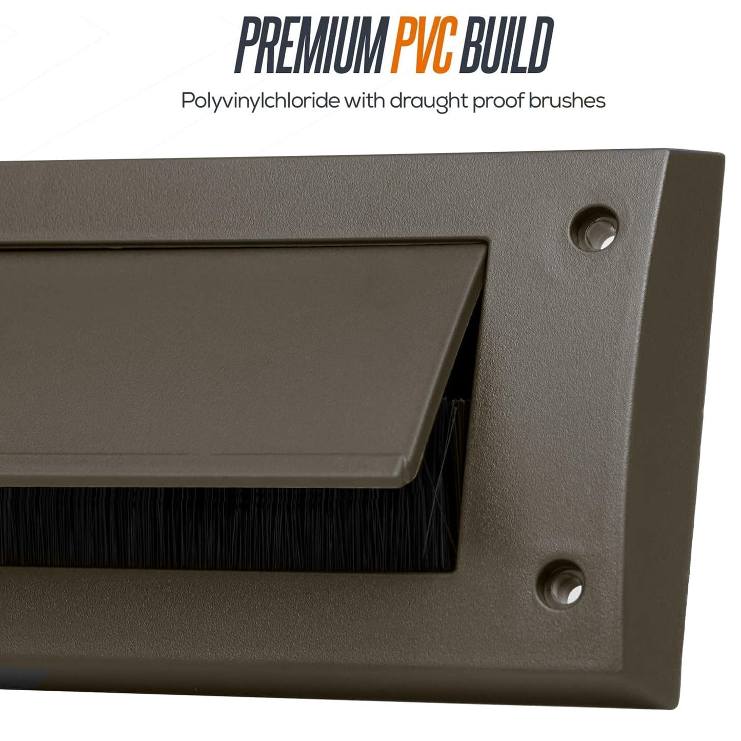 Internal Letterbox Draught Excluder 13.5 Inch PVC